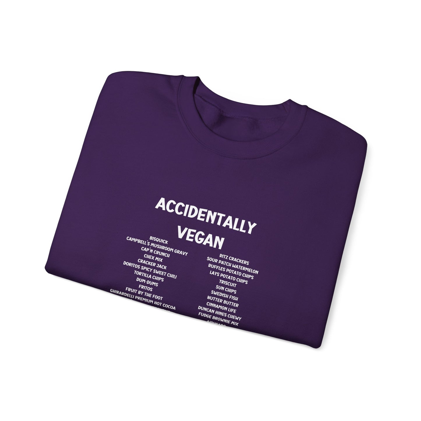 Accidently Vegan Crewneck Sweatshirt