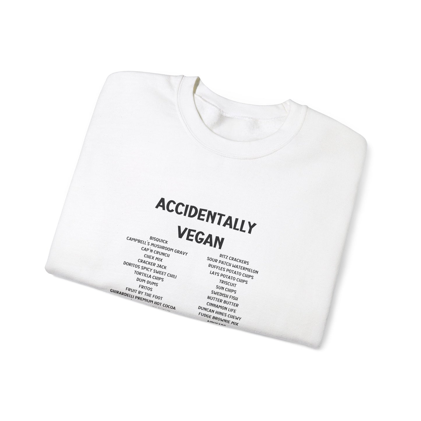 Accidently Vegan Crewneck Sweatshirt