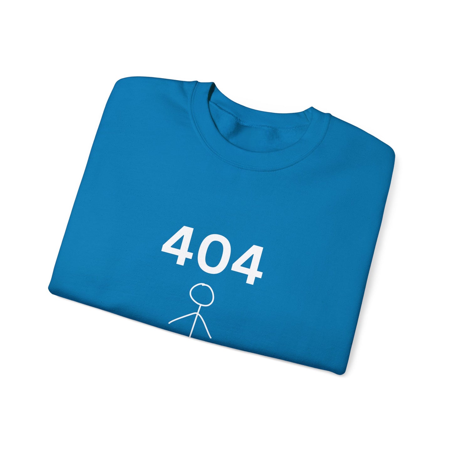 404 Cosplay Not Found Crewneck Sweatshirt