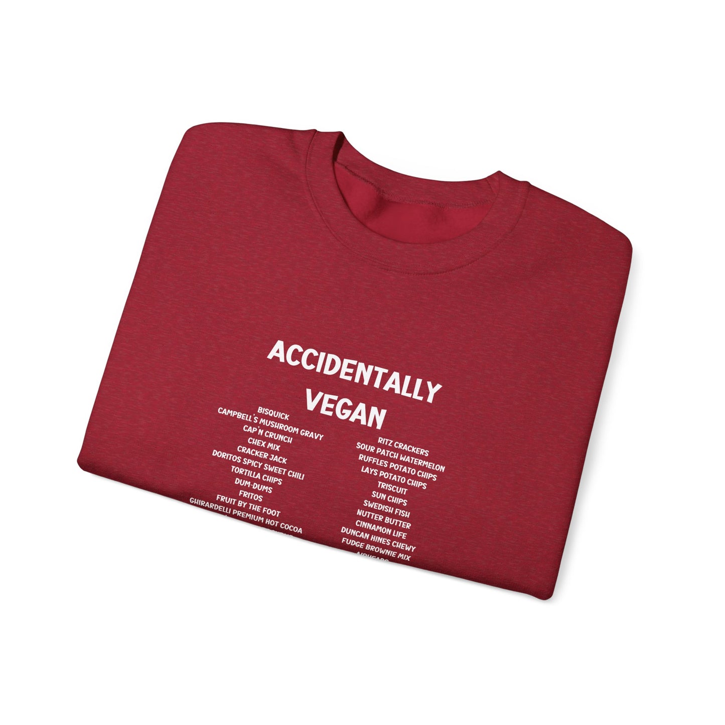 Accidently Vegan Crewneck Sweatshirt