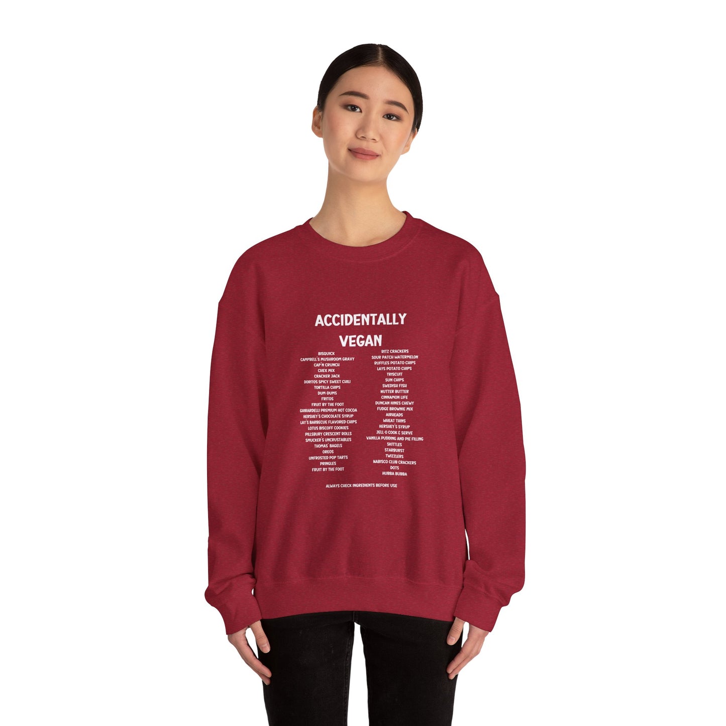 Accidently Vegan Crewneck Sweatshirt