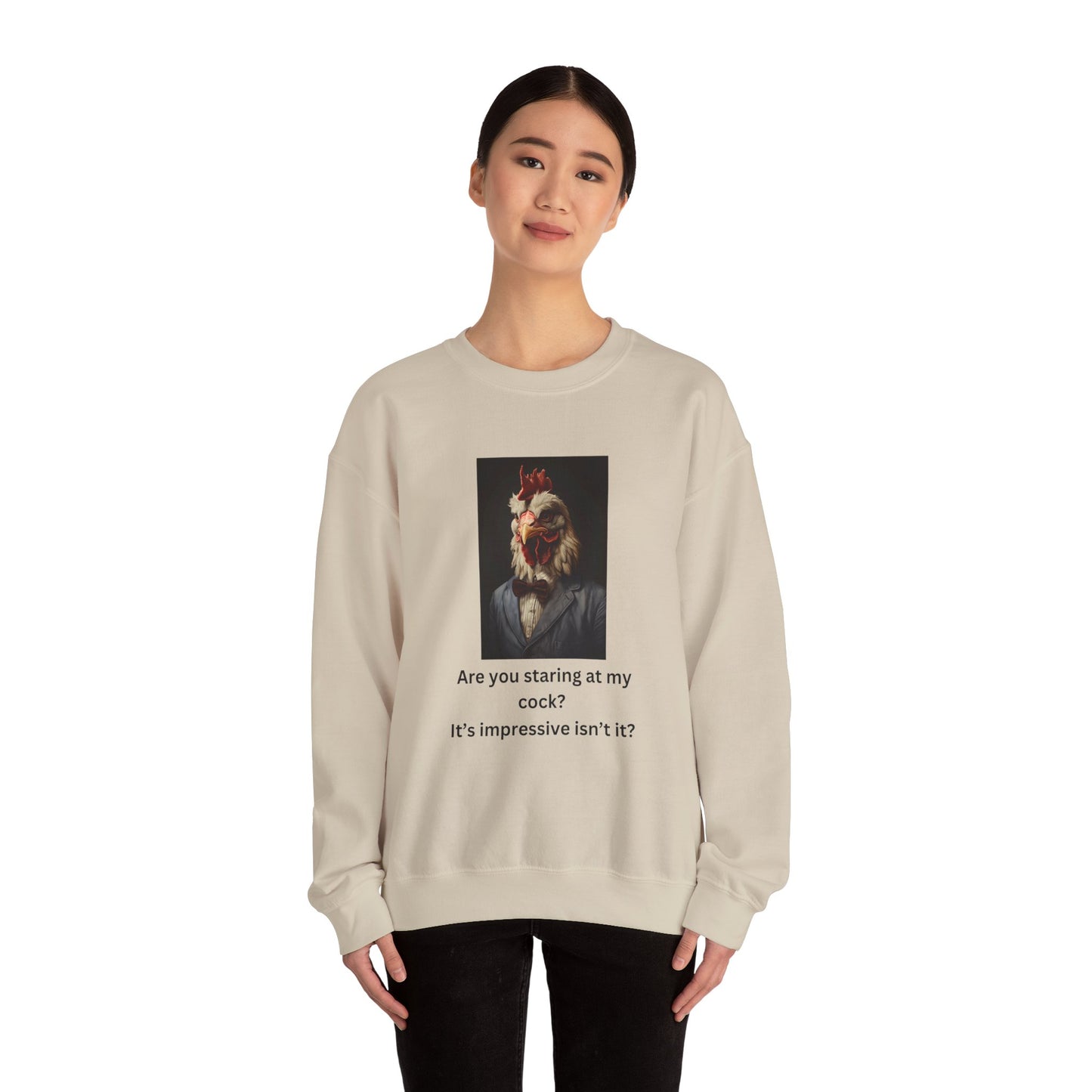 Are You Staring? Crewneck Sweatshirt