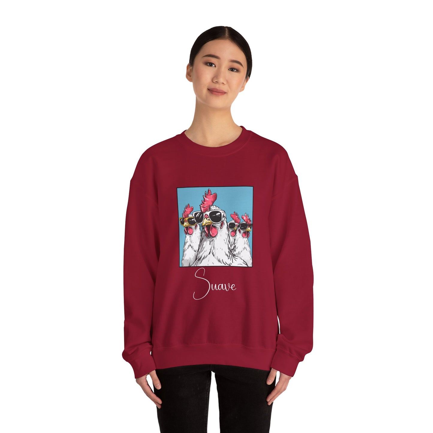 Suave Rooster Crewneck Sweatshirt