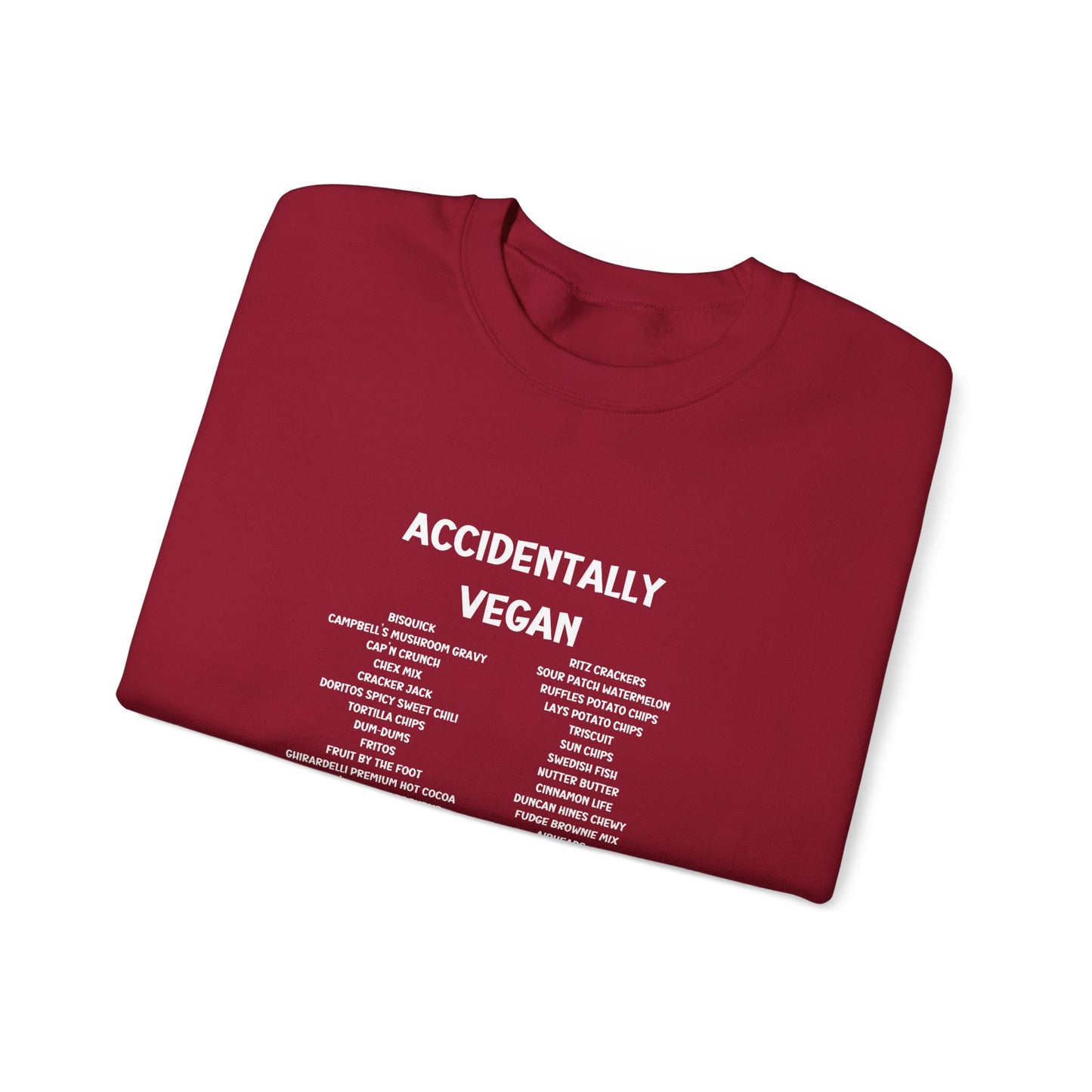 Accidently Vegan Crewneck Sweatshirt
