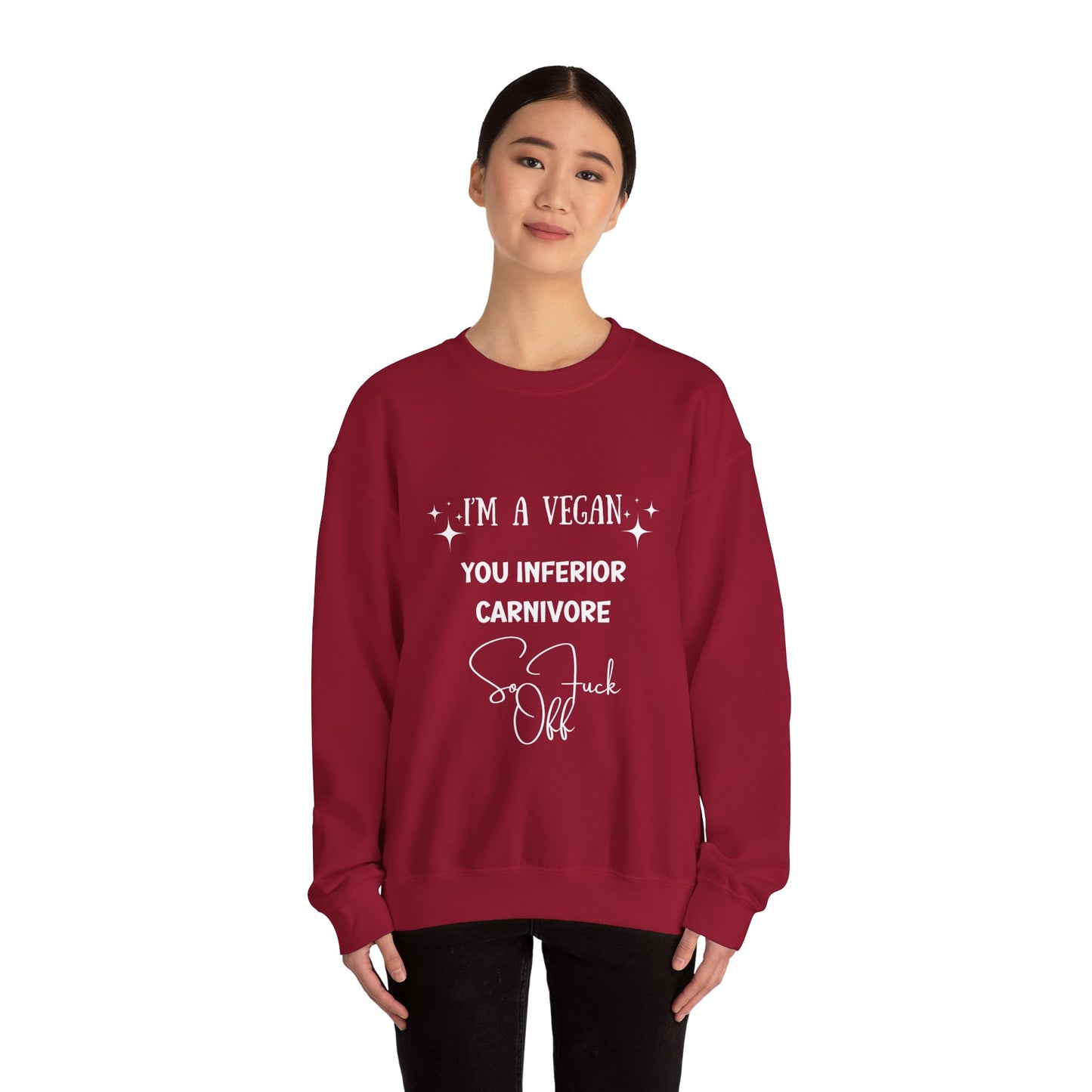 I'm a Vegan Crewneck Sweatshirt