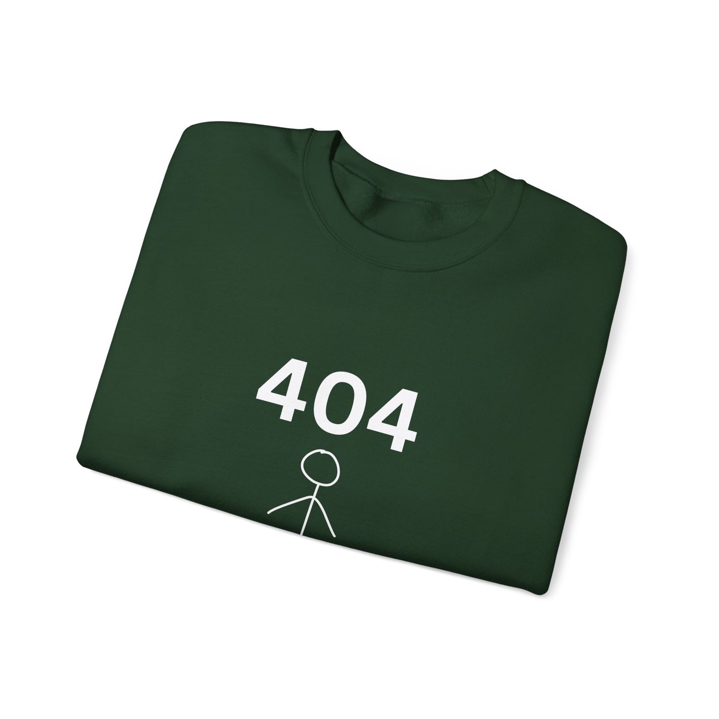 404 Cosplay Not Found Crewneck Sweatshirt
