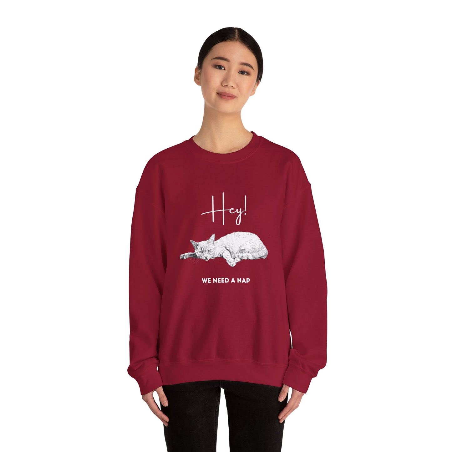 We Need a Nap Crewneck Sweatshirt
