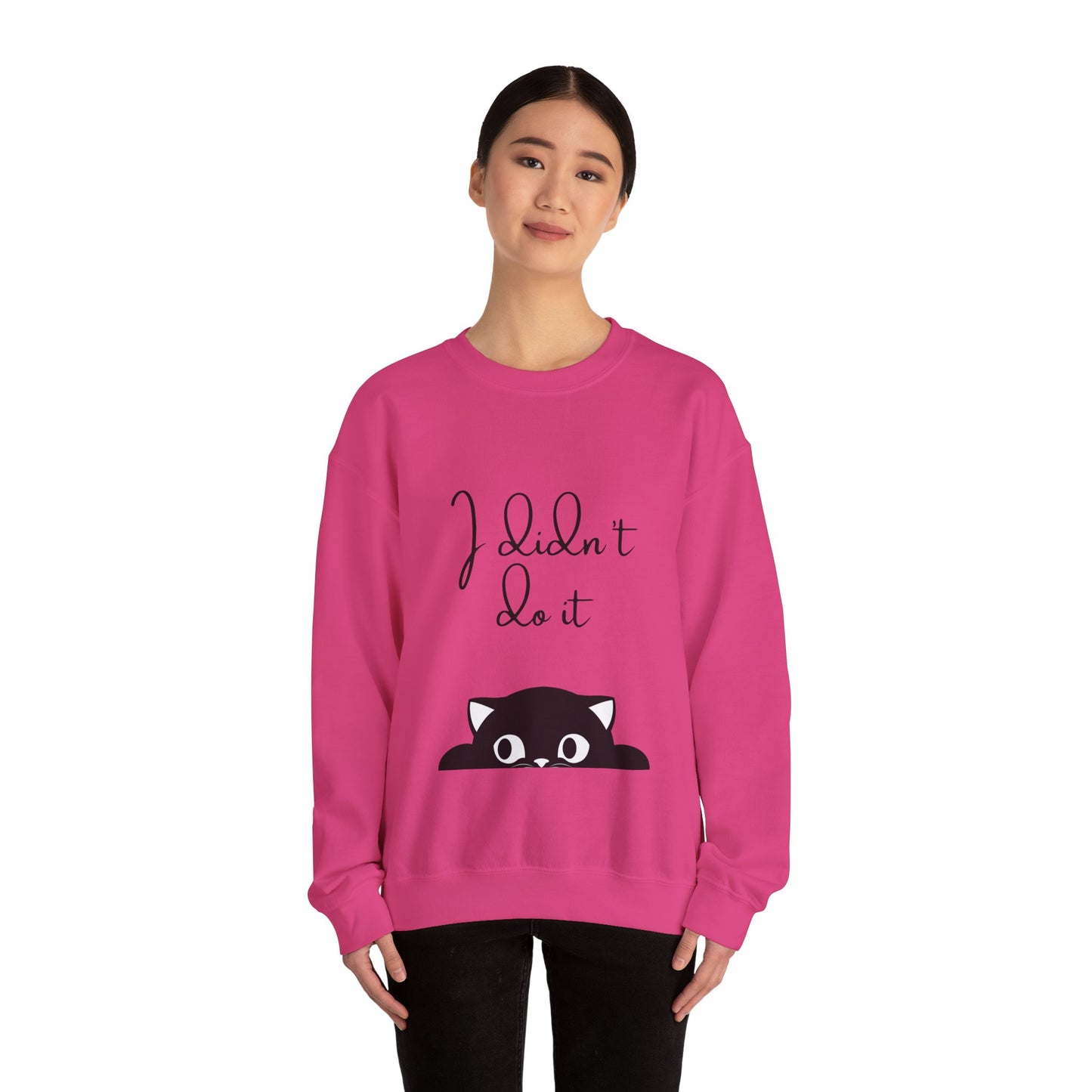 I Didn't Do It Crewneck Sweatshirt