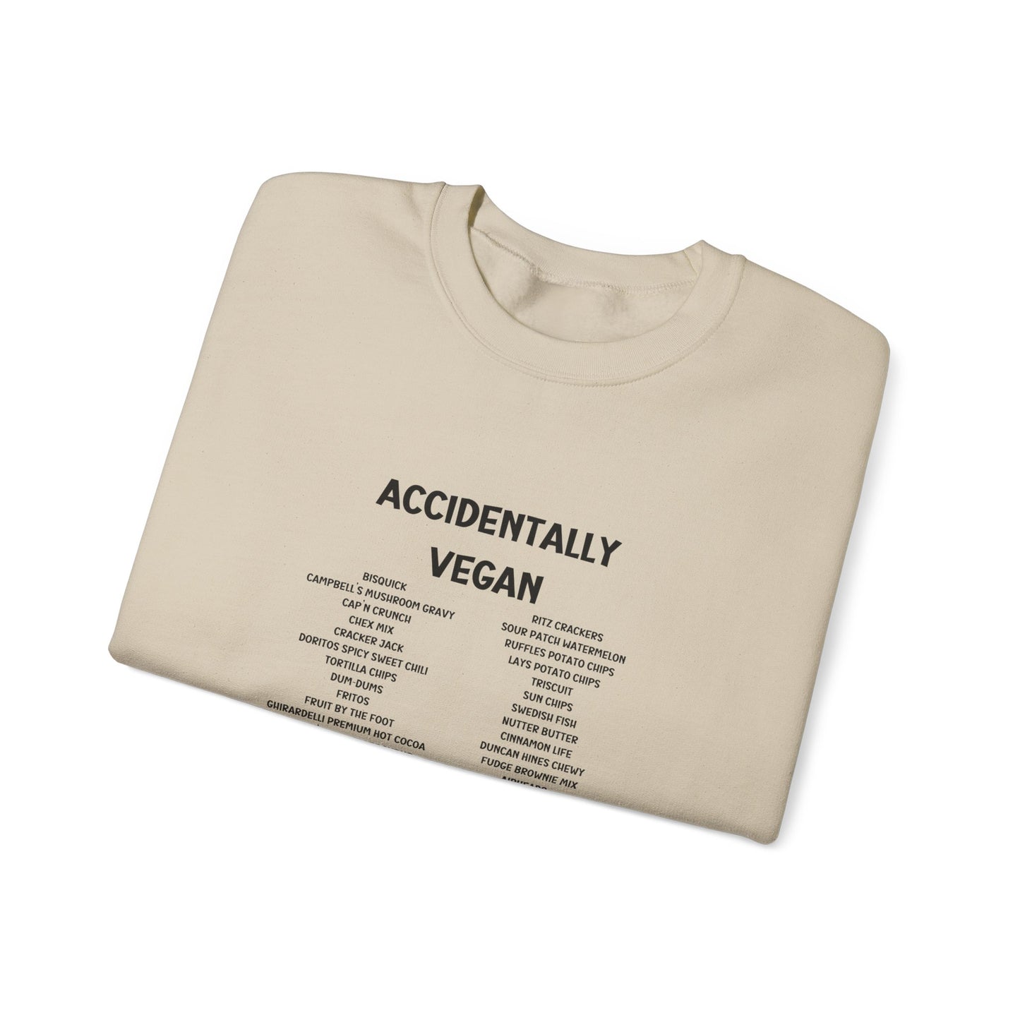 Accidently Vegan Crewneck Sweatshirt