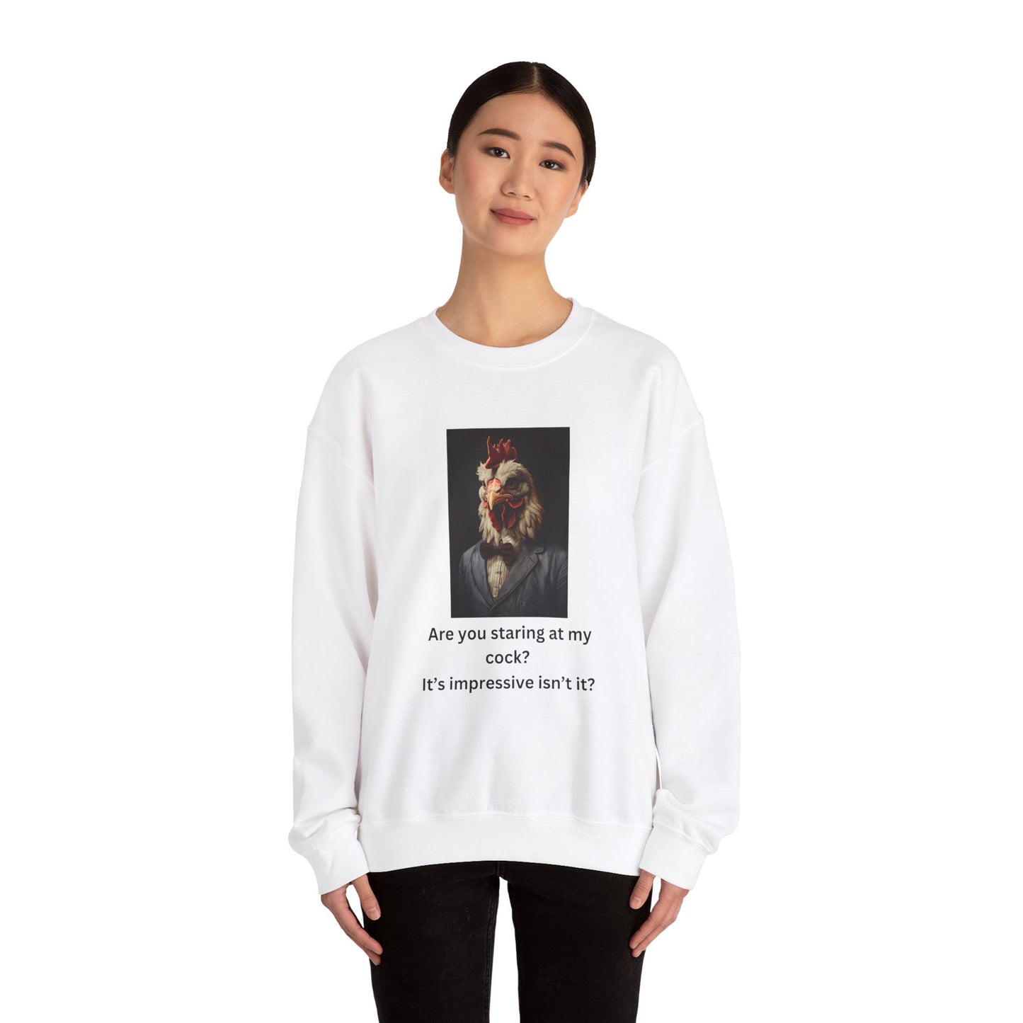 Are You Staring? Crewneck Sweatshirt