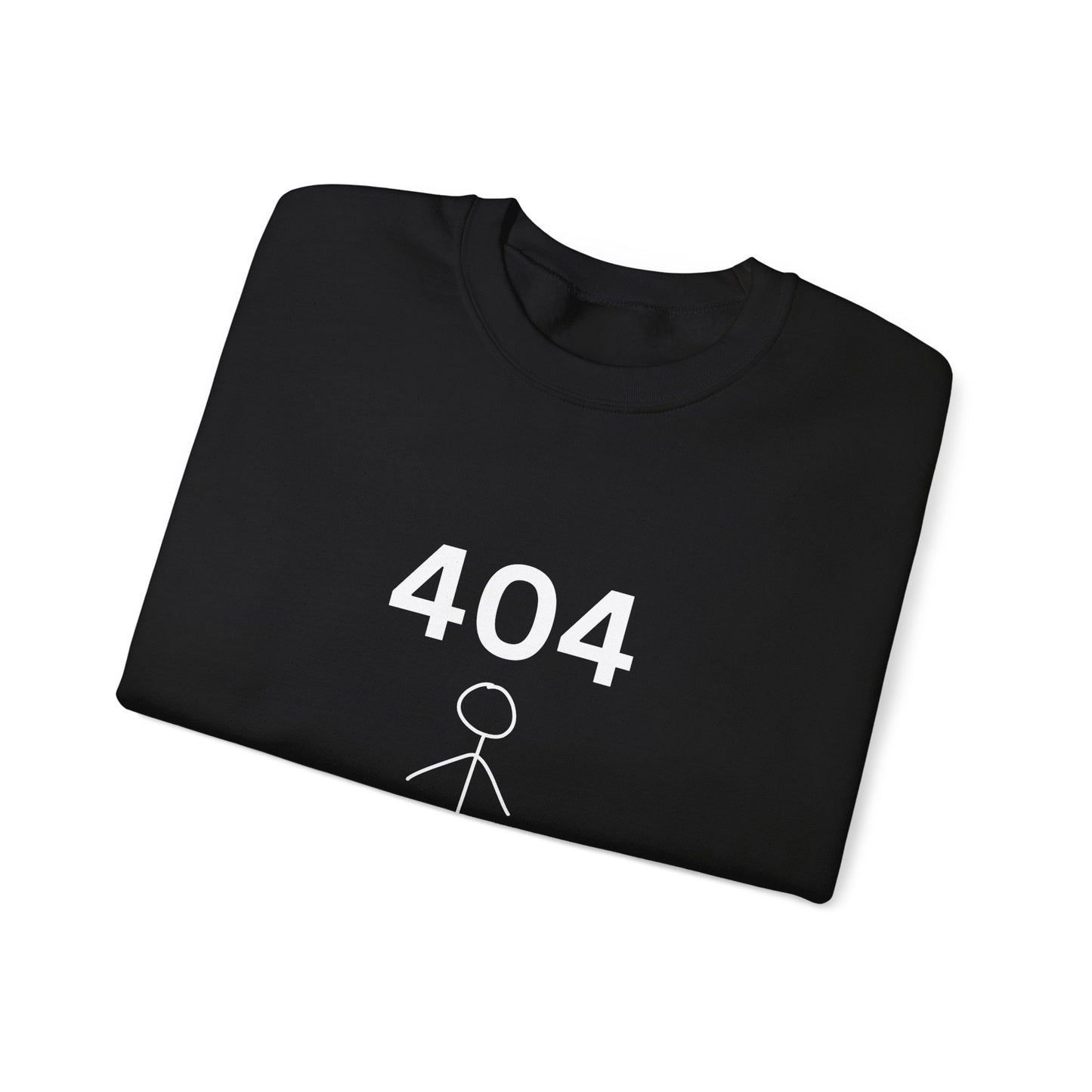 404 Cosplay Not Found Crewneck Sweatshirt