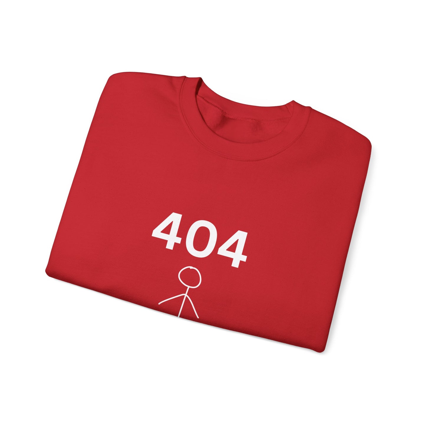404 Cosplay Not Found Crewneck Sweatshirt