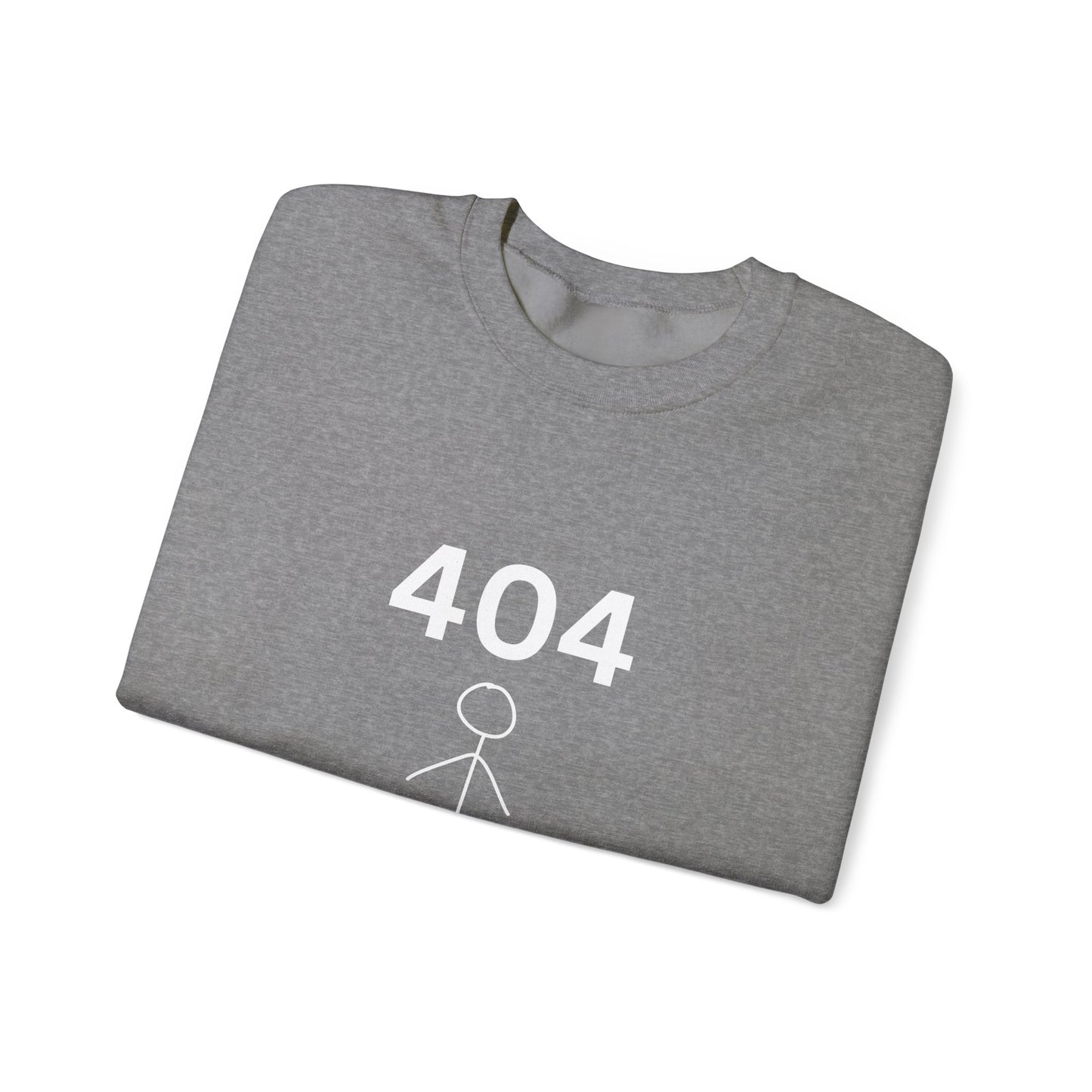 404 Cosplay Not Found Crewneck Sweatshirt
