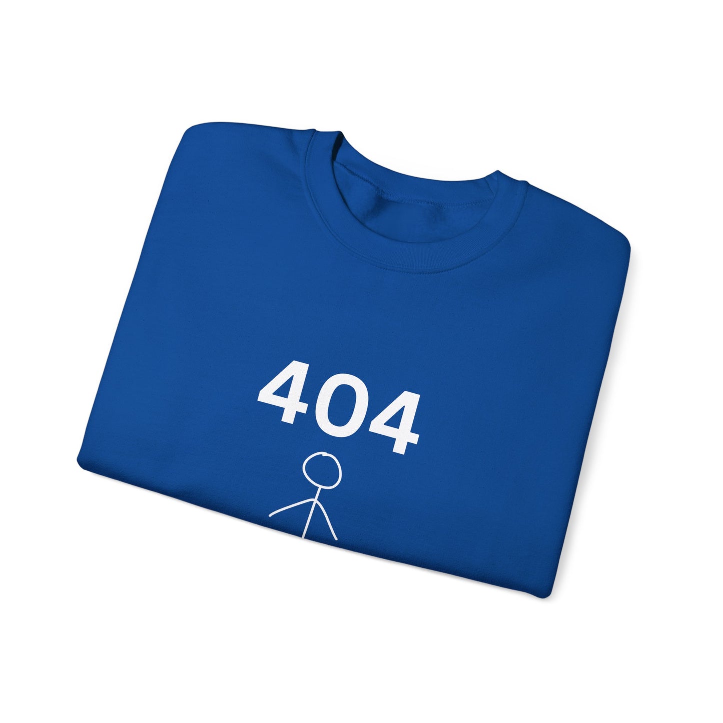 404 Cosplay Not Found Crewneck Sweatshirt
