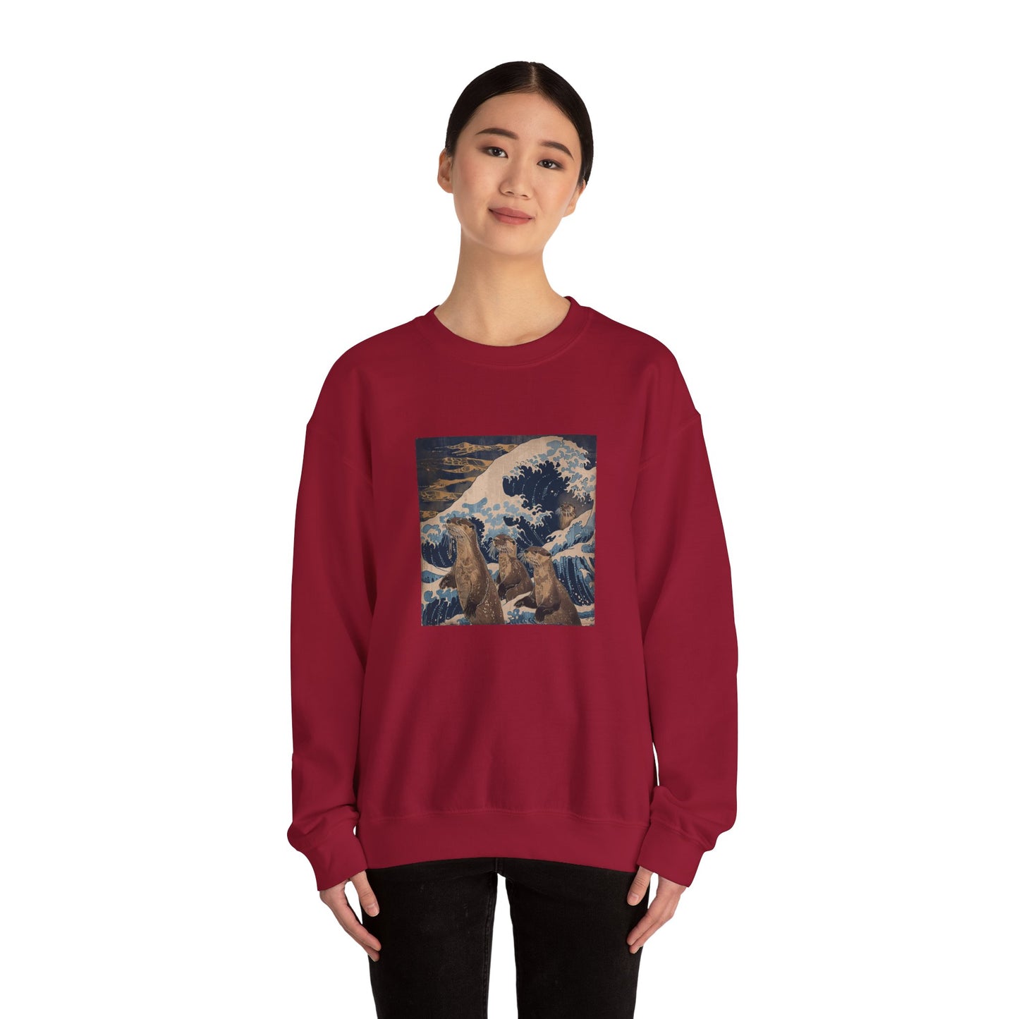 Otter Wave Crewneck Sweatshirt