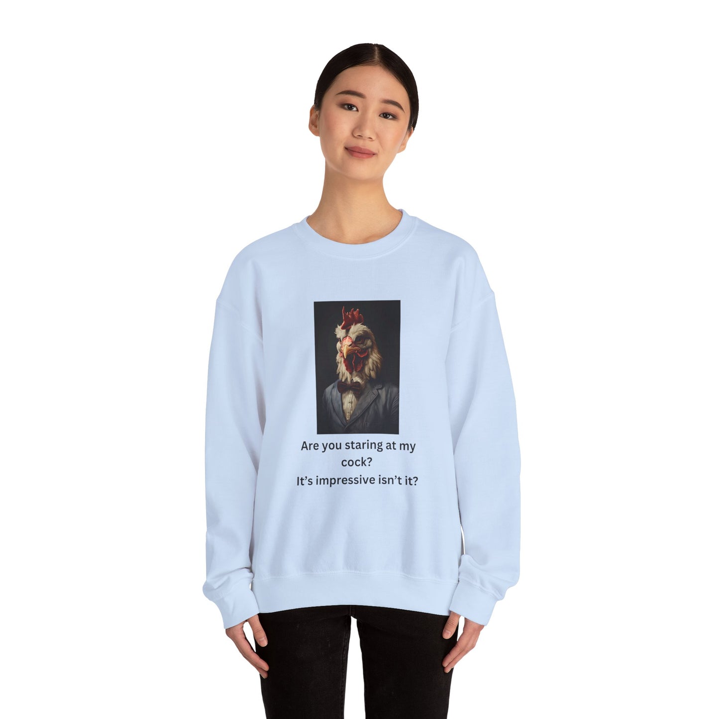 Are You Staring? Crewneck Sweatshirt