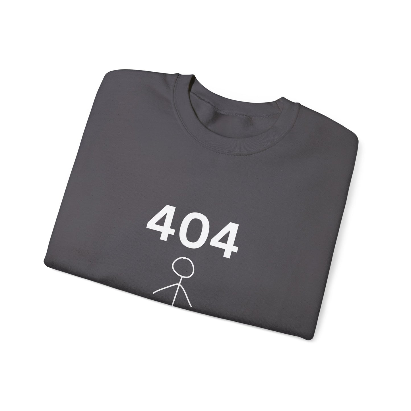 404 Cosplay Not Found Crewneck Sweatshirt