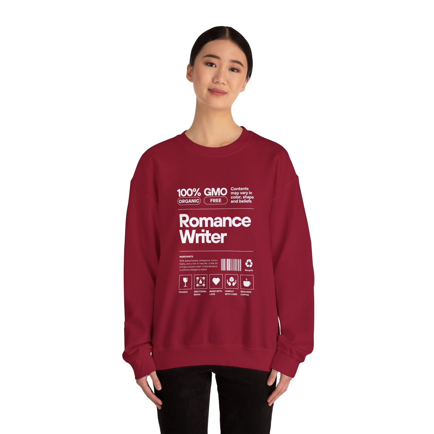 Romance Writer Crewneck Sweatshirt