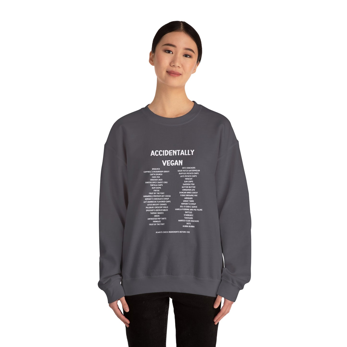 Accidently Vegan Crewneck Sweatshirt