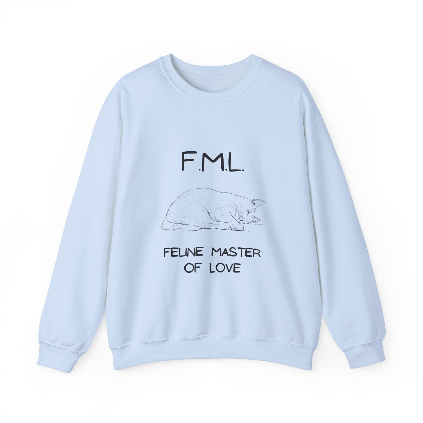 Feline Master of Love Crewneck Sweatshirt