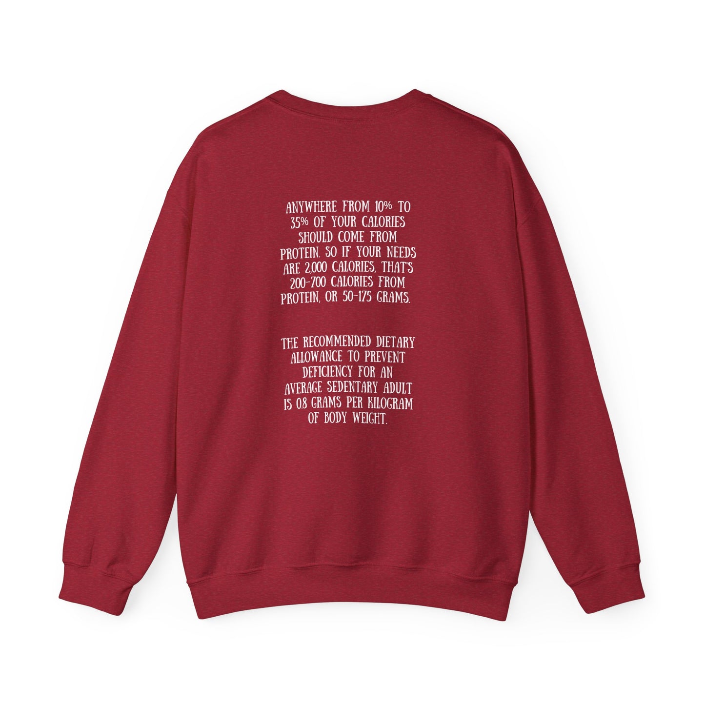 Vegan Protein Crewneck Sweatshirt