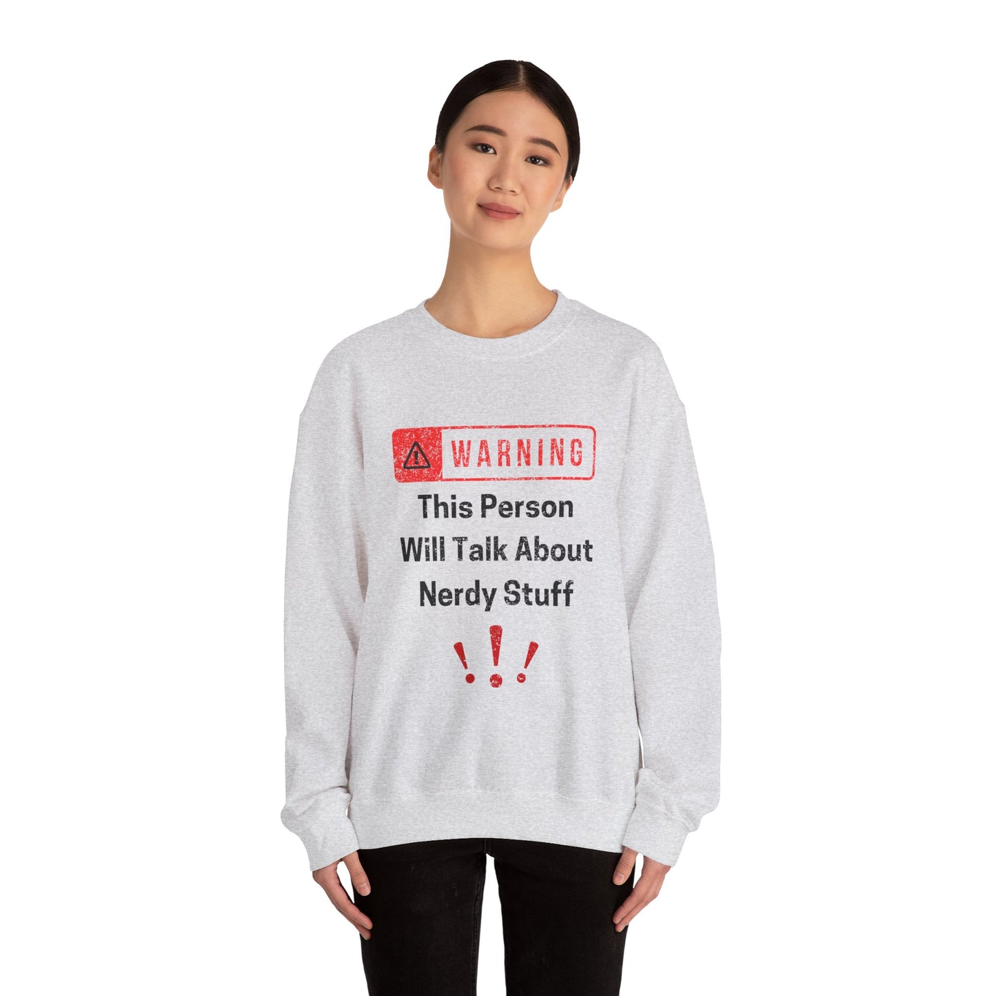 Nerdy Stuff Crewneck Sweatshirt