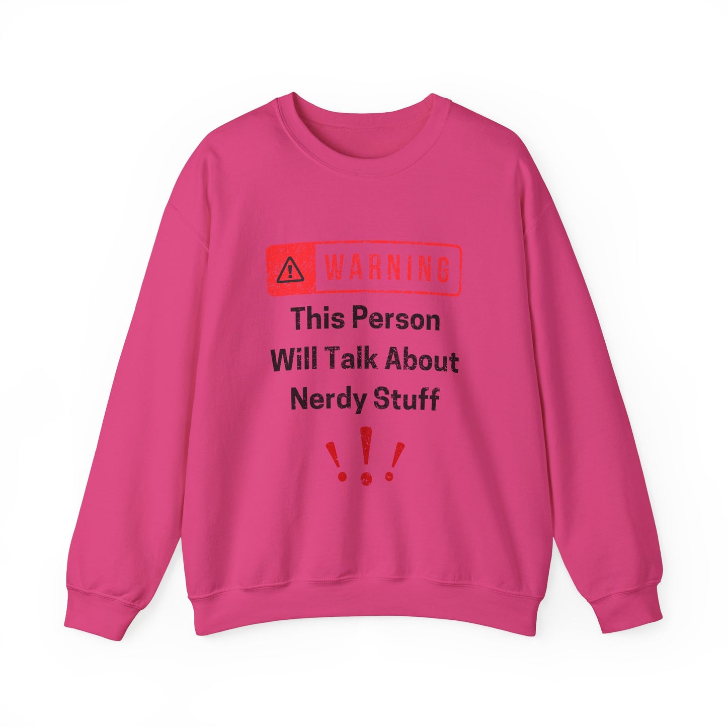 Nerdy Stuff Crewneck Sweatshirt