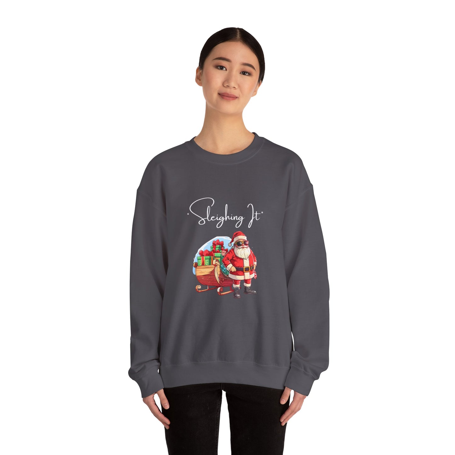 Sleighing It Crewneck Sweatshirt