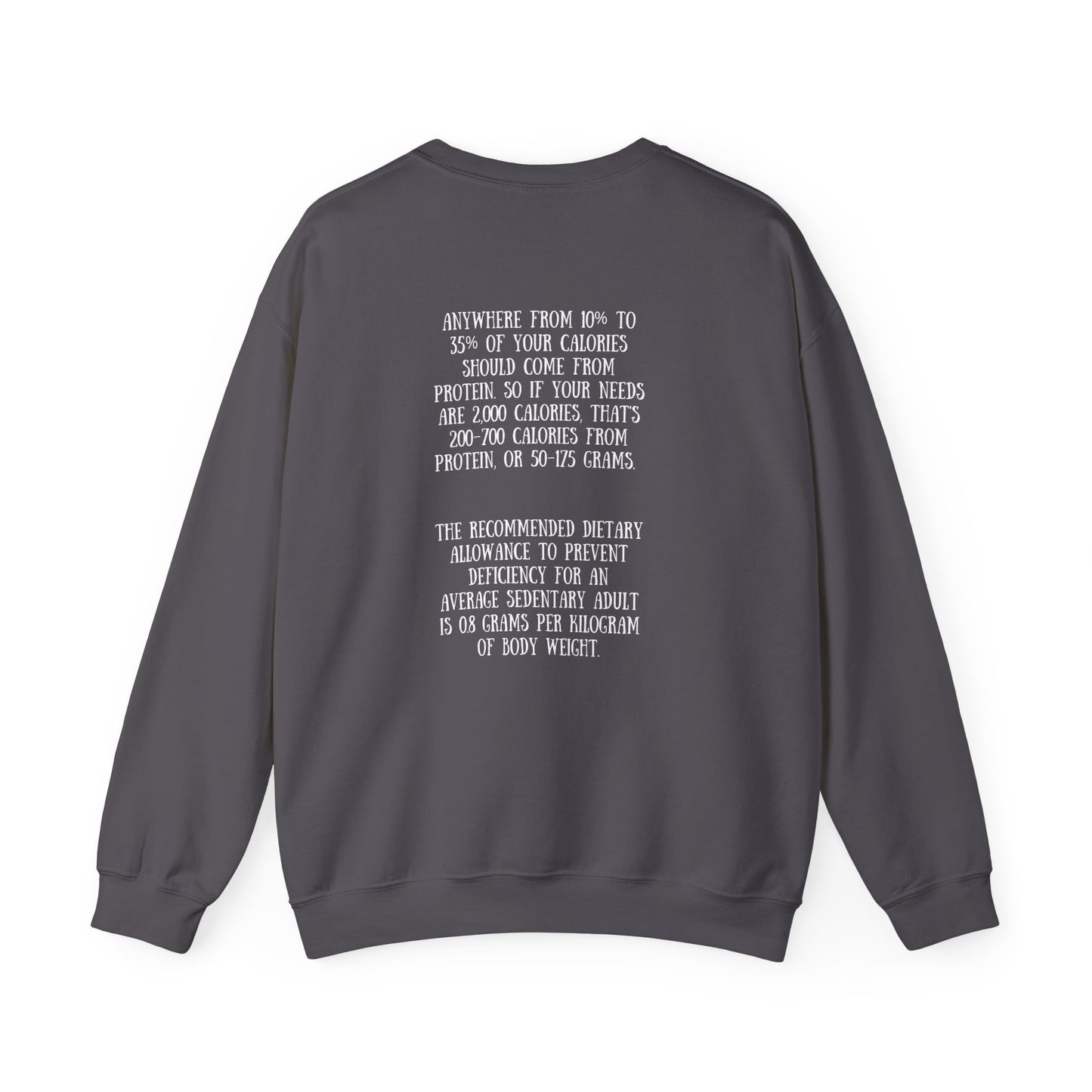 Vegan Protein Crewneck Sweatshirt