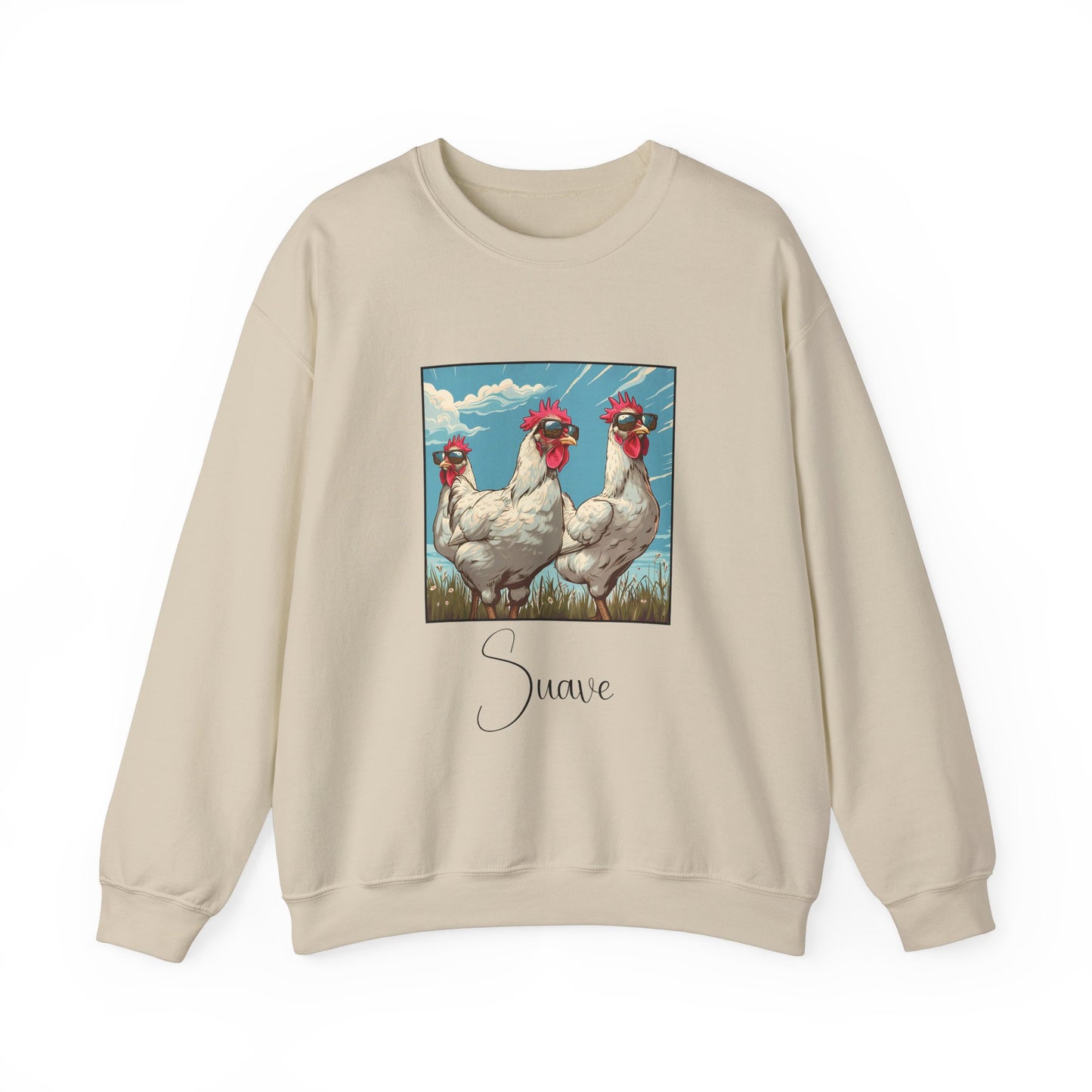 Suave Chicken Crewneck Sweatshirt