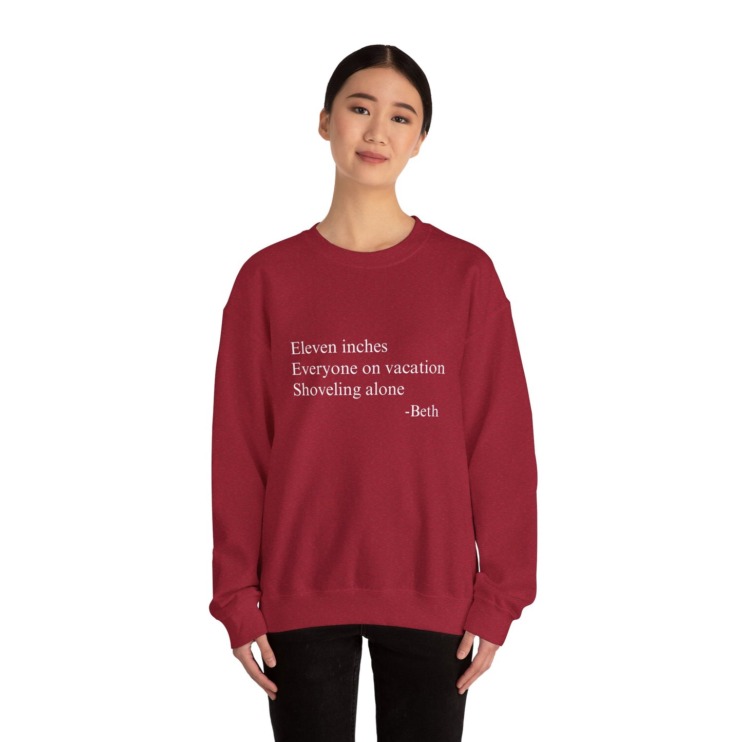 Eleven Inches Crewneck Sweatshirt