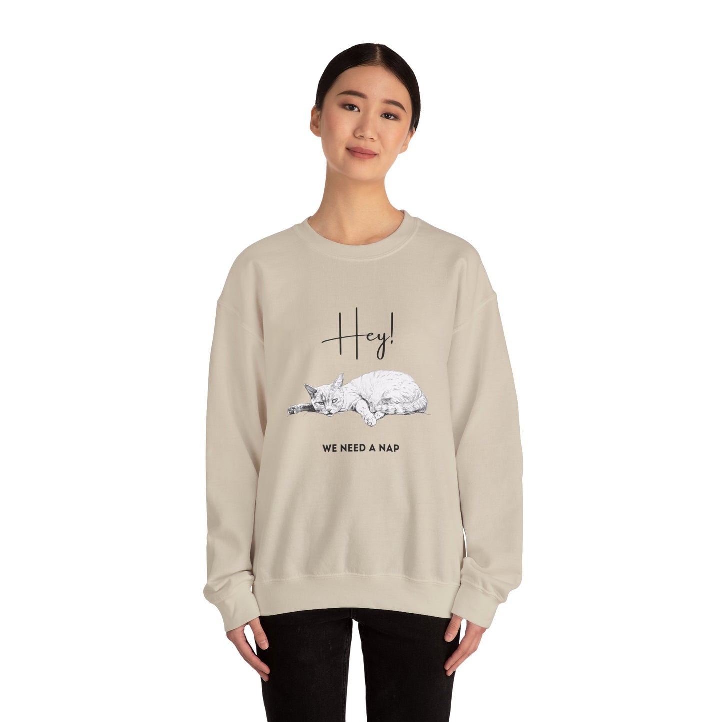 We Need a Nap Crewneck Sweatshirt