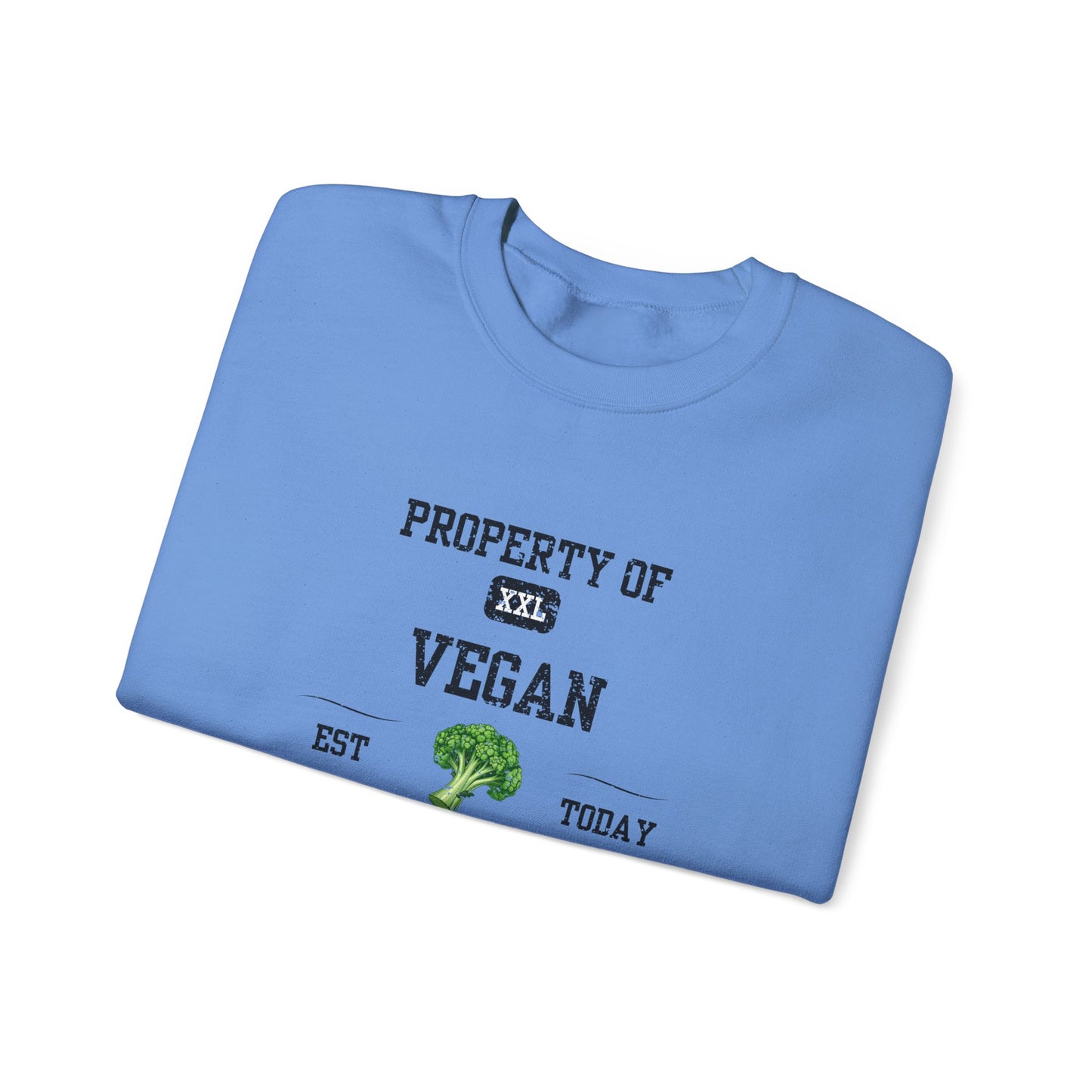 Property of Vegan University Crewneck Sweatshirt