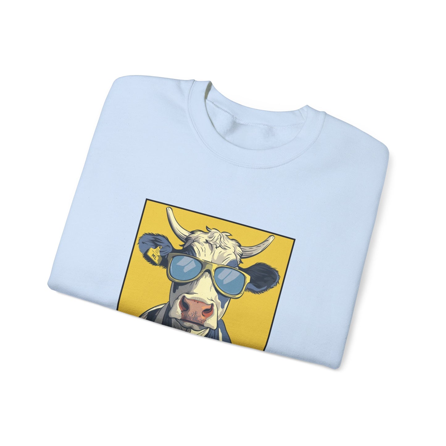 Suave Cow Crewneck Sweatshirt