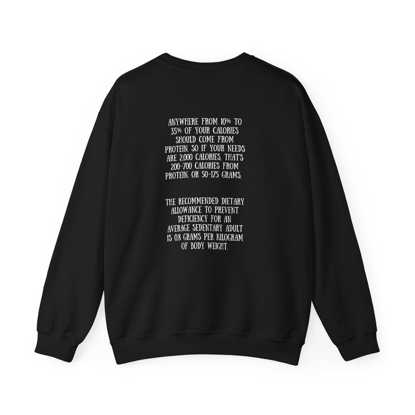 Vegan Protein Crewneck Sweatshirt