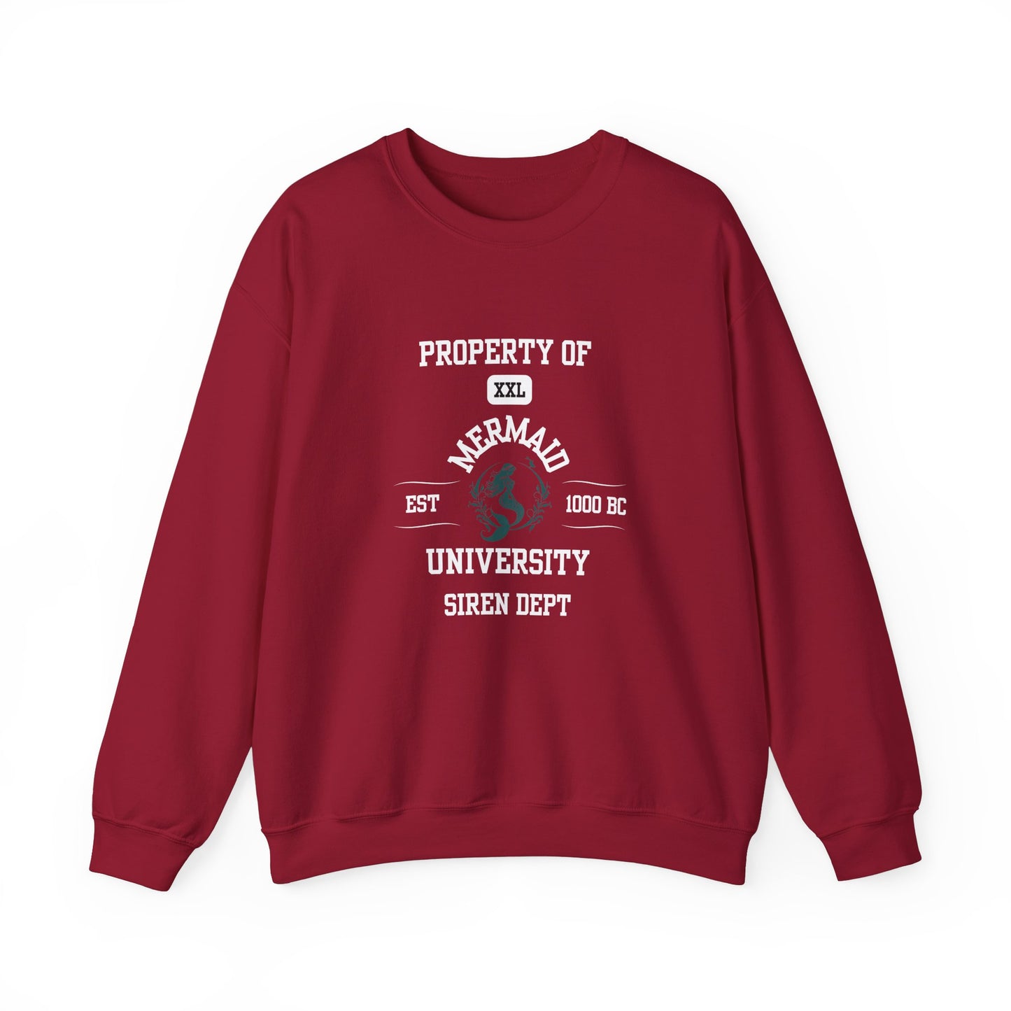 Property of Mermaid University  Crewneck Sweatshirt