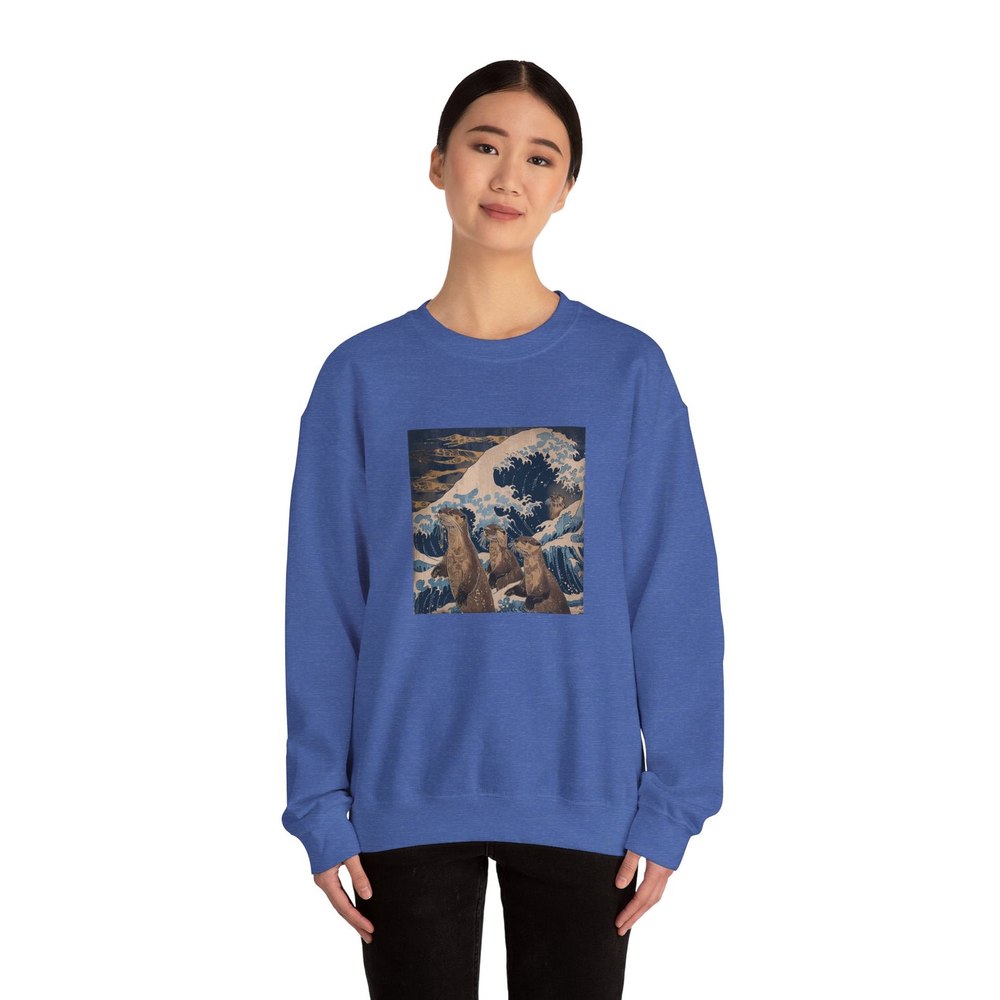 Otter Wave Crewneck Sweatshirt