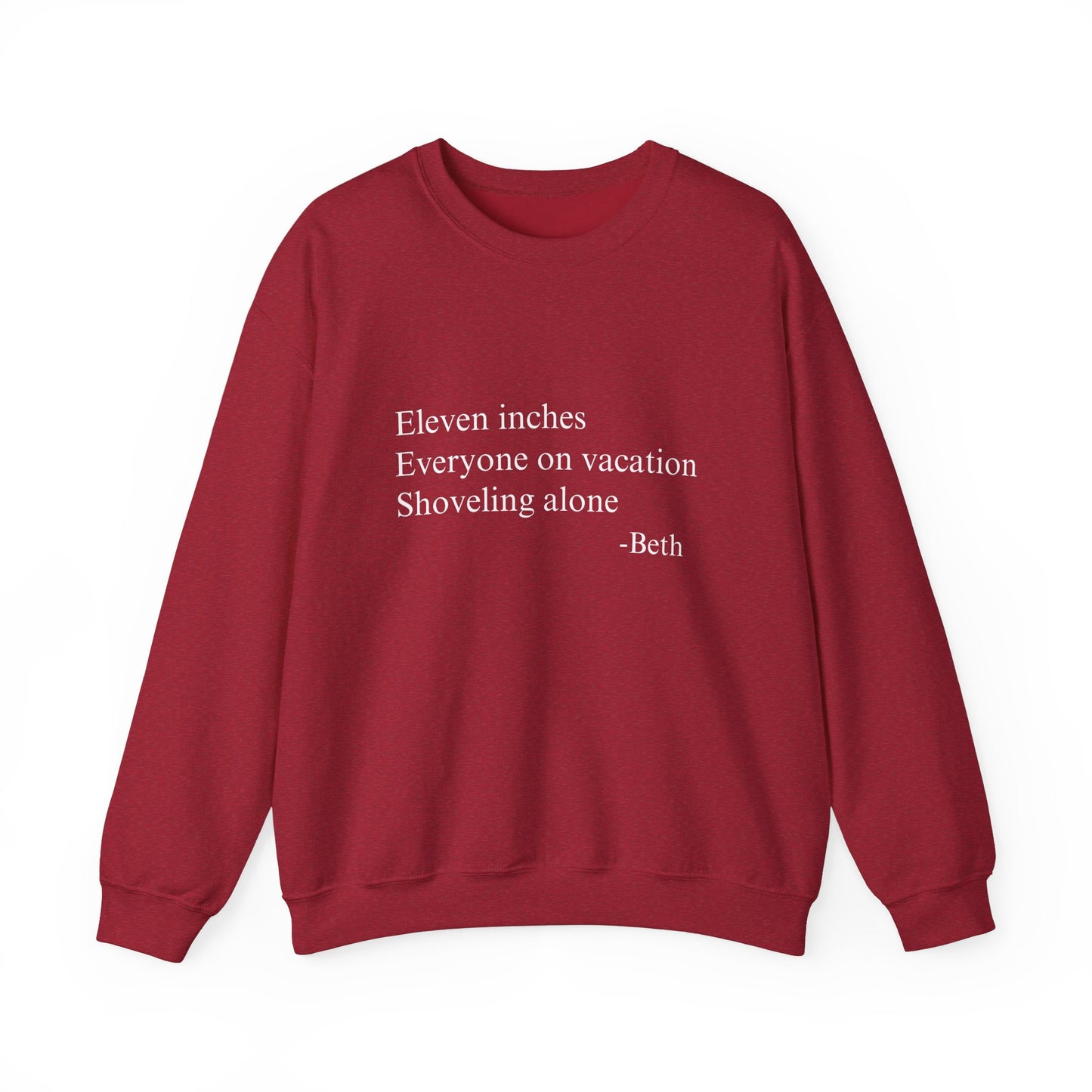 Eleven Inches Crewneck Sweatshirt