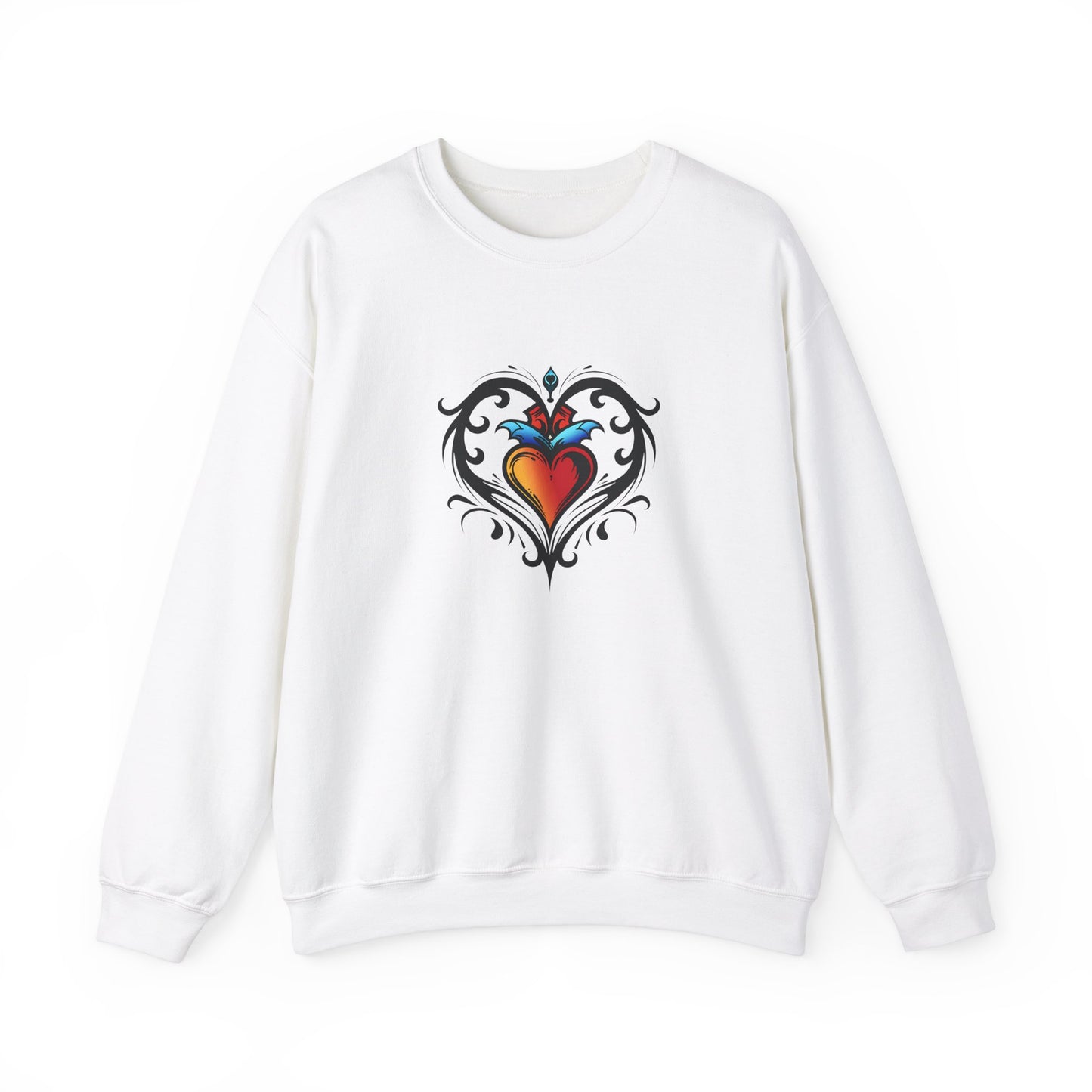 Tattoo Heart Crewneck Sweatshirt