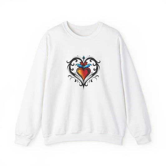 Tattoo Heart Crewneck Sweatshirt