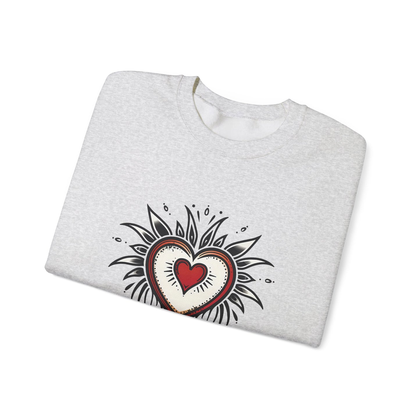 Tattoo Heart Crewneck Sweatshirt