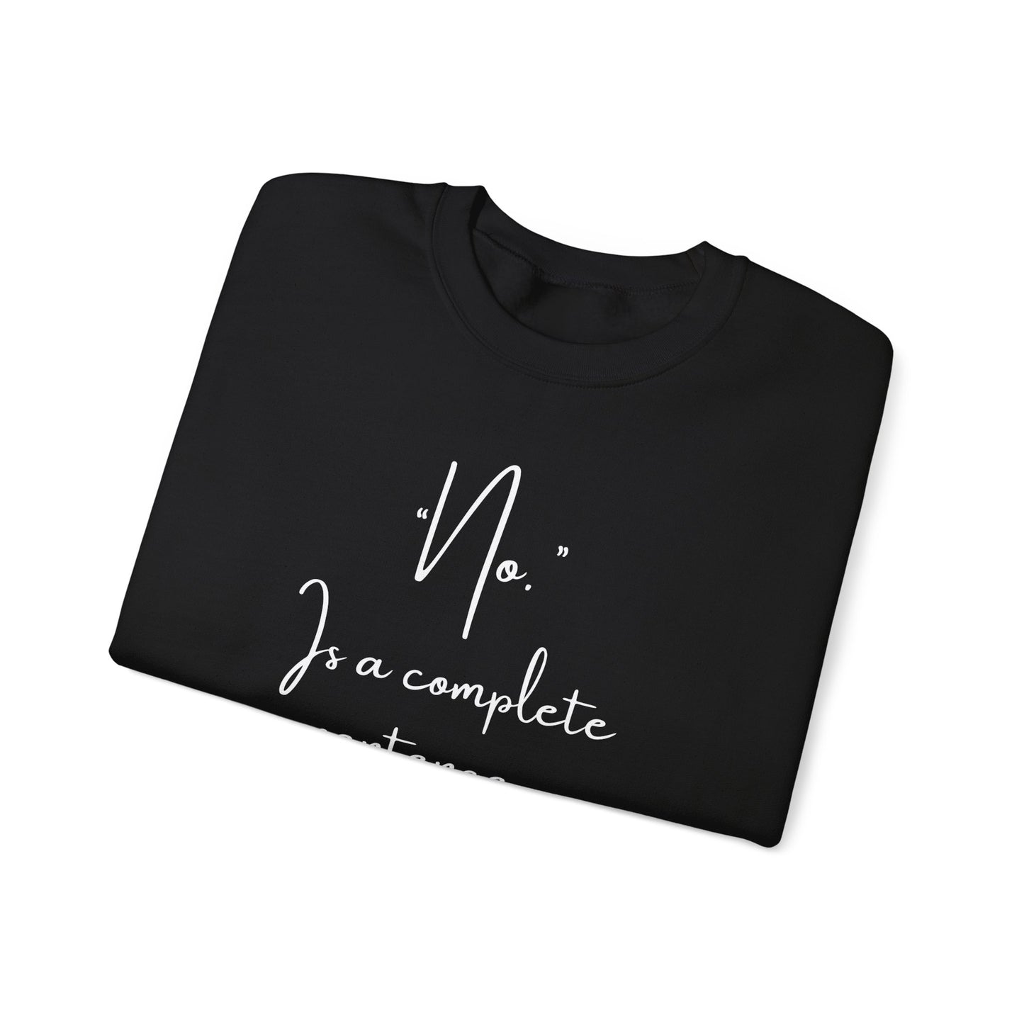 Respect My Boundaries Crewneck Sweatshirt