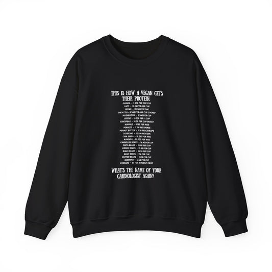 Vegan Protein Crewneck Sweatshirt