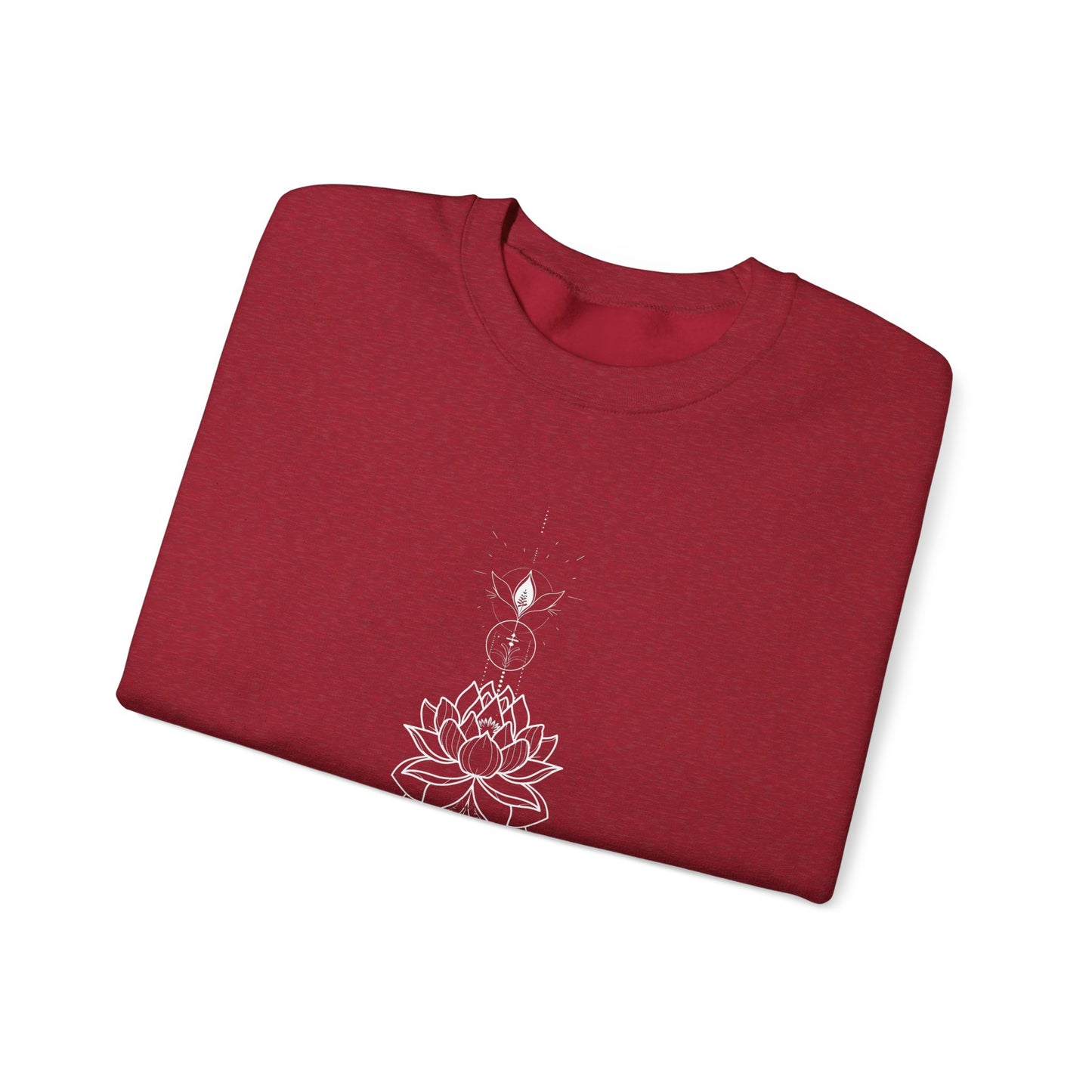 Unalome Lotus Crewneck Sweatshirt