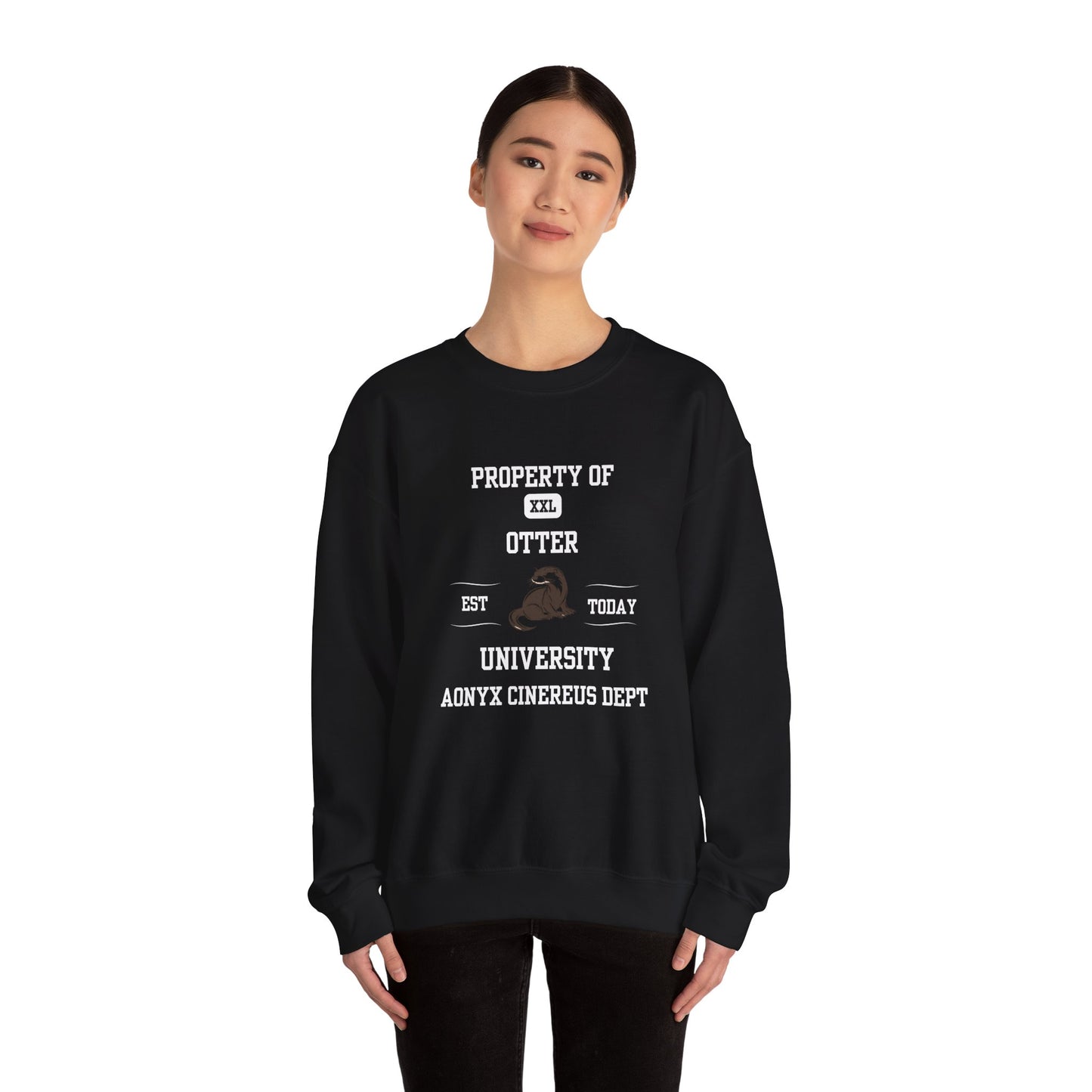 Property of Otter University Crewneck Sweatshirt