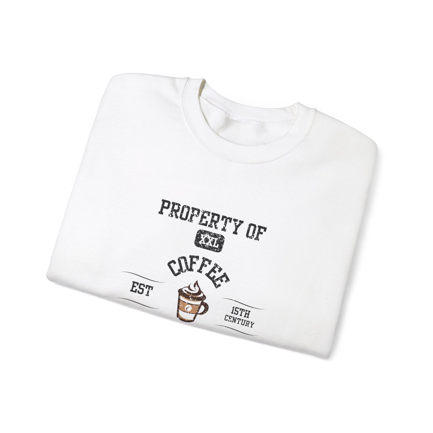 Property of Coffee University Crewneck Sweatshirt