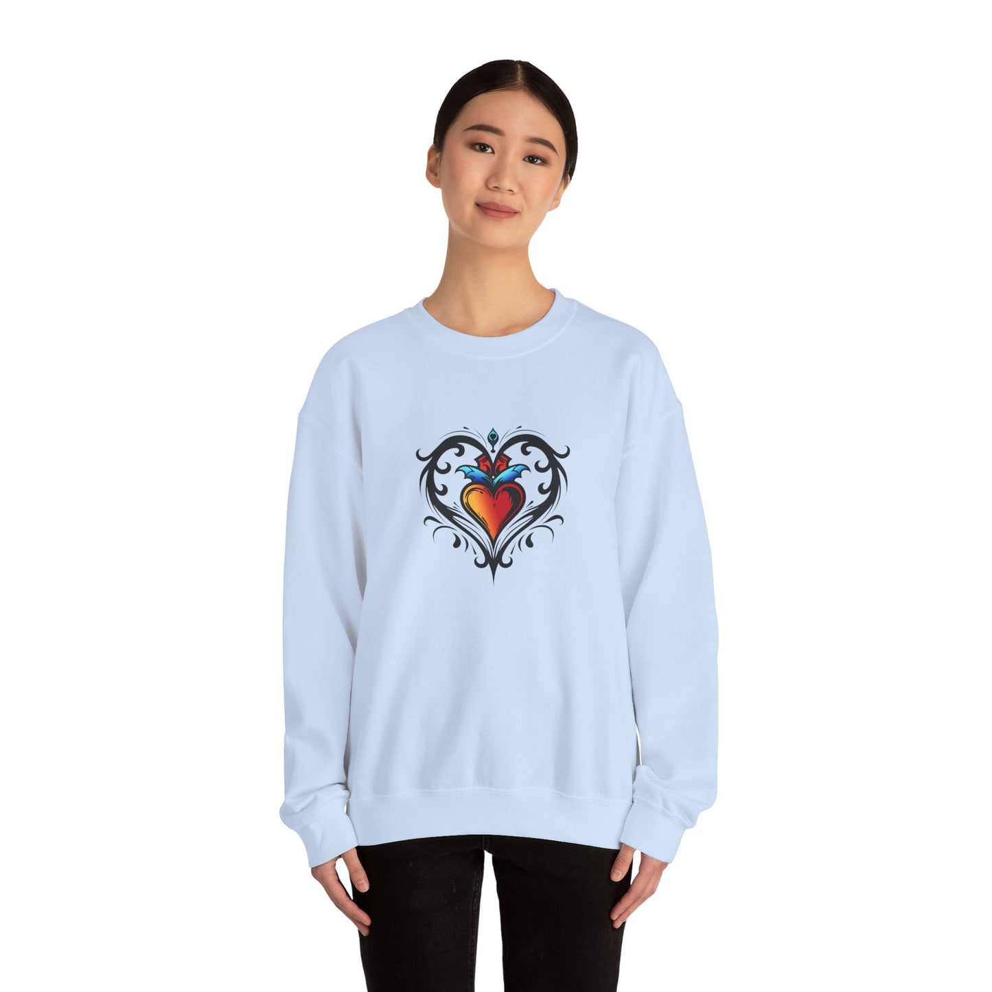 Tattoo Heart Crewneck Sweatshirt