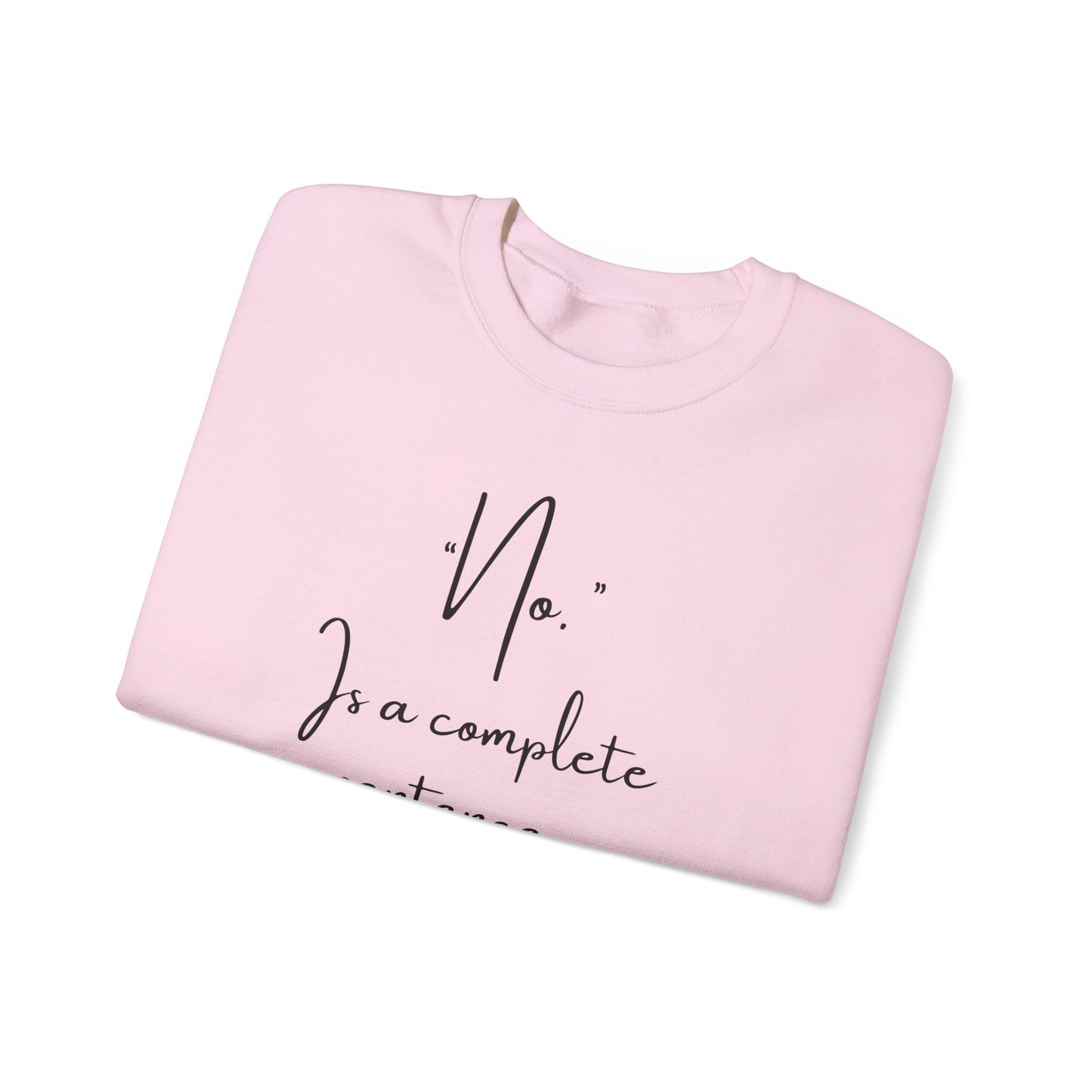 Respect My Boundaries Crewneck Sweatshirt