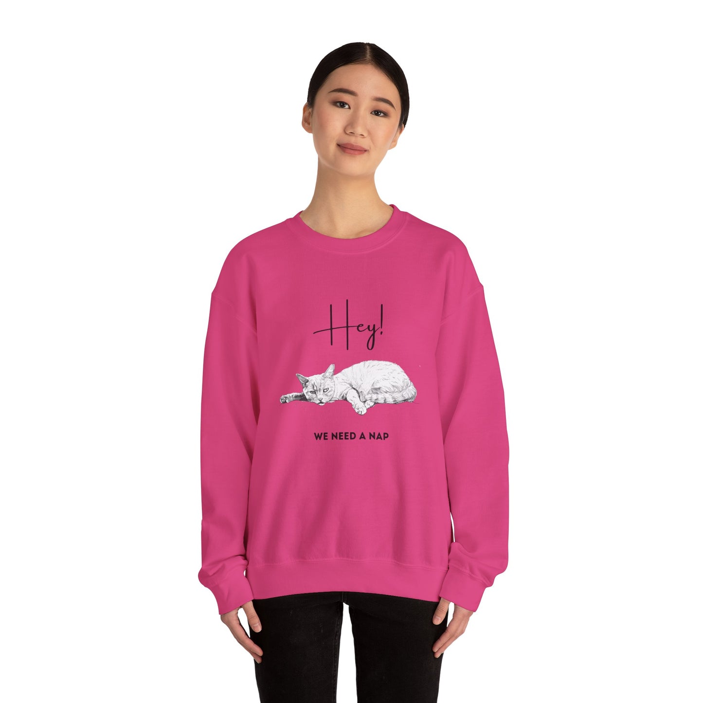 We Need a Nap Crewneck Sweatshirt