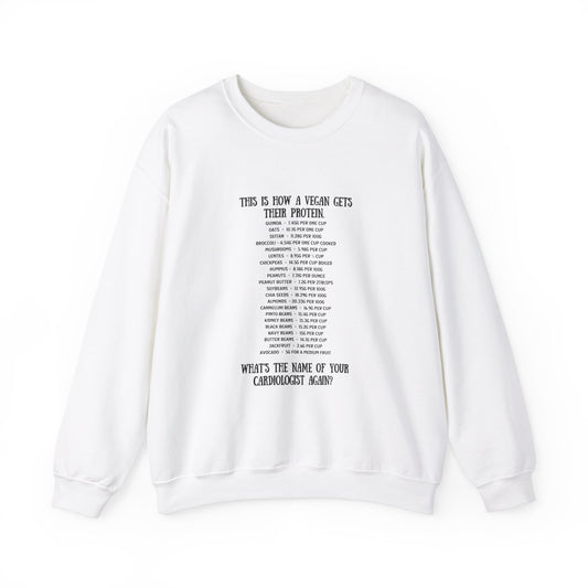 Vegan Protein Crewneck Sweatshirt